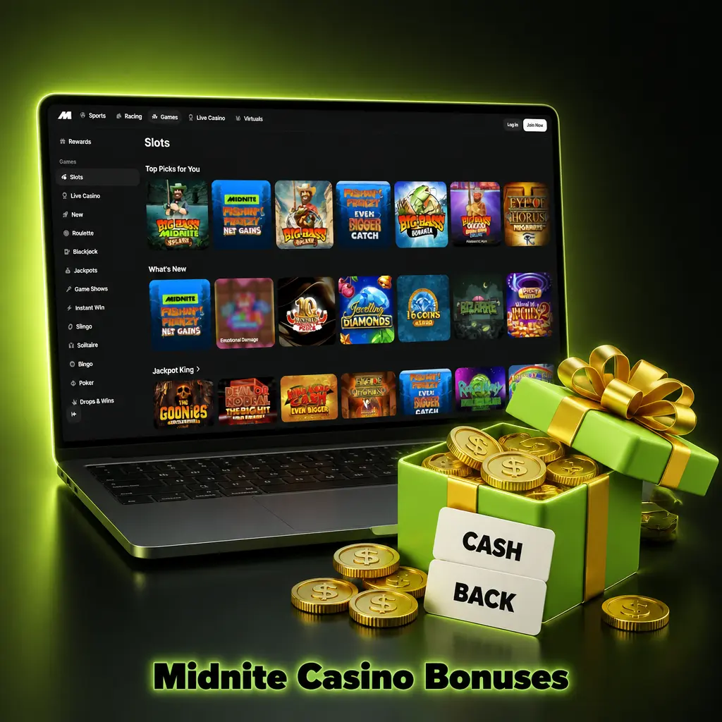 Midnite Casino Bonuses