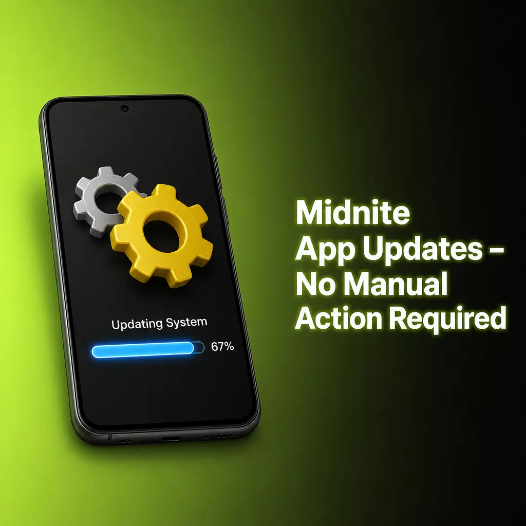 Midnite App Updates – No Manual Action Required