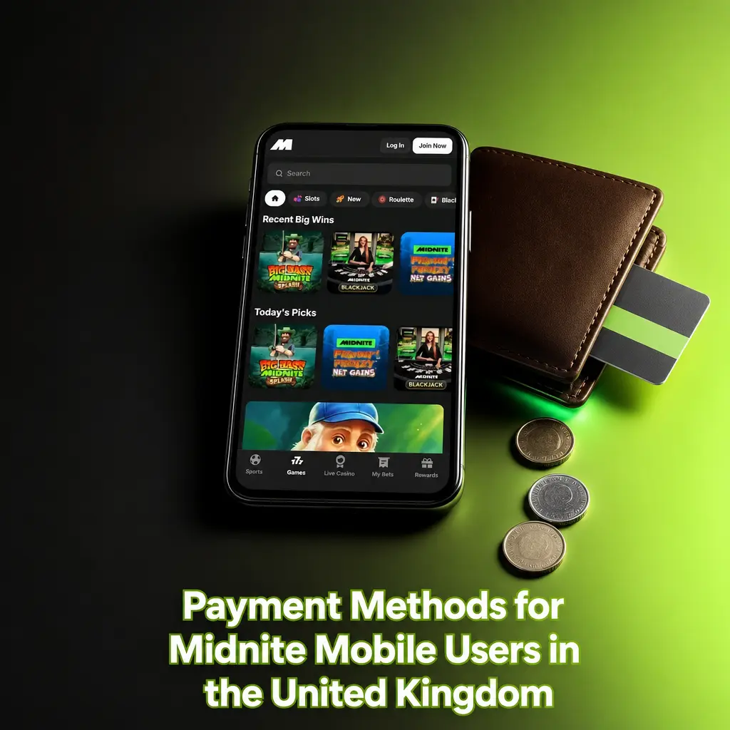 Payment Methods for Midnite Mobile Users in the United Kingdom